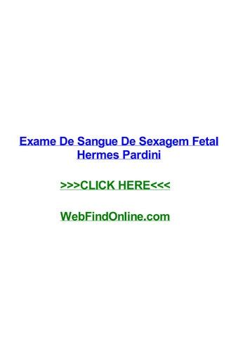 sexagem fetal hermes pardini